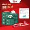 Thùng 10 gói Khăn ướt Lamy 80 tờ không mùi, an toàn cho bé - Giá ưu đãi 149.000 VND