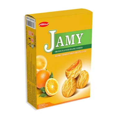 Thùng 10 Hộp Bánh Jamy Hura Nhân Mứt Creamy Bibica 200g - Giá ưu đãi 315.000₫ 2