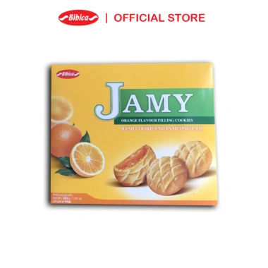 Thùng 10 Hộp Bánh Jamy Hura Nhân Mứt Creamy Bibica 200g - Giá ưu đãi 315.000₫ 6