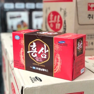 Thùng 10 Hộp Nước Hồng Sâm Đông Trùng Hạ Thảo Hàn Quốc Giảm giá Tăng sức đề kháng 6