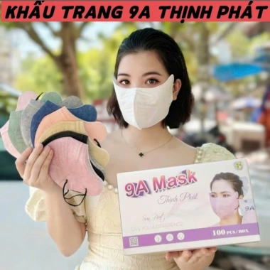 Thùng 100 Cái Khẩu Trang 9A Thịnh Phát Chính Hãng 5 Lớp Kháng Khuẩn Chống UV Mặt To 3 Thùng 100 Cái Khẩu Trang 9A Thịnh Phát Chính Hãng 5 Lớp Kháng Khuẩn Chống UV Mặt To 3