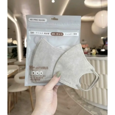 Thùng 100 Cái Khẩu Trang Y Tế 6D Chống 99% Vi Khuẩn, Bụi Mịn, Tia UV Giá Ưu Đãi 120.000 VND