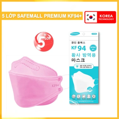 Thùng 100 chiếc Khẩu Trang KF94 5 Lớp Top Value - Lọc Bụi Siêu Mịn, Chống UV 99.9% Giá 97.785đ 5