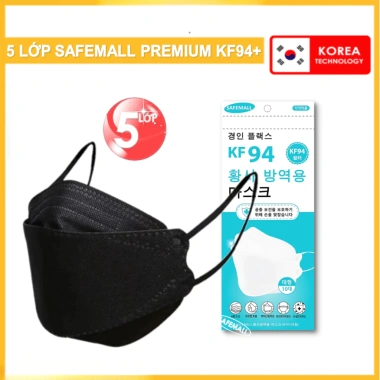 Thùng 100 chiếc Khẩu Trang KF94 5 Lớp Top Value - Lọc Bụi Siêu Mịn, Chống UV 99.9% Giá 97.785đ 6