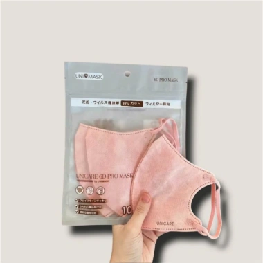 Thùng 100 Tặng 10 - Khẩu Trang 6D UNICARE Siêu Mềm Thoáng Khí Mới 25.000đ 2