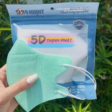 Thùng 110 chiếc Khẩu trang 5D kháng khuẩn, dùng 1 lần, thịnh phát - Giá ưu đãi 51.500đ 6 Thùng 110 chiếc Khẩu trang 5D kháng khuẩn, dùng 1 lần, thịnh phát - Giá ưu đãi 51.500đ 6