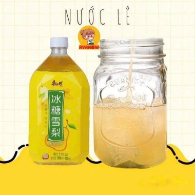 Thùng 12 chai Nước hoa quả 1 lít nội địa Trung - Giá chỉ 259.000 VND 4