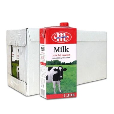 Thùng 12 hộp sữa tươi Mlekovita Ba Lan 1L - Giá ưu đãi 419.700 VND, giảm 100.728 VND Thùng 12 hộp sữa tươi Mlekovita Ba Lan 1L - Giá ưu đãi 419.700 VND, giảm 100.728 VND