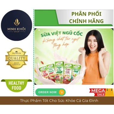 Thùng 12 Lốc (48 Hộp) Ngũ Cốc Uống Liền Yến Mạch Hạt Sen 180ml - Giá giảm 385.000 VNĐ 4