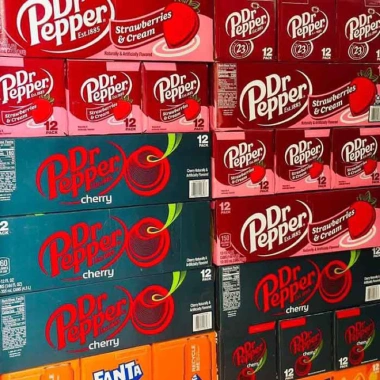 Thùng 12 lon Dr Pepper Mỹ 355ml - Vị Nguyên Bản, Cherry, Dâu Kem, Cream Soda - Giá ưu đãi 600k 4 Thùng 12 lon Dr Pepper Mỹ 355ml - Vị Nguyên Bản, Cherry, Dâu Kem, Cream Soda - Giá ưu đãi 600k 4
