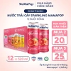 Thùng 12 lon MaMaPop Bưởi Hồng sparkling 320ml – Giàu Vitamin C, giá chỉ 299.000₫