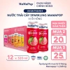 Thùng 12 lon MaMaPop Nước Trái Cây Sparkling Ổi Hồng 320ml Vitamin C, Trái Cây Thật, Giá 299.000 VND