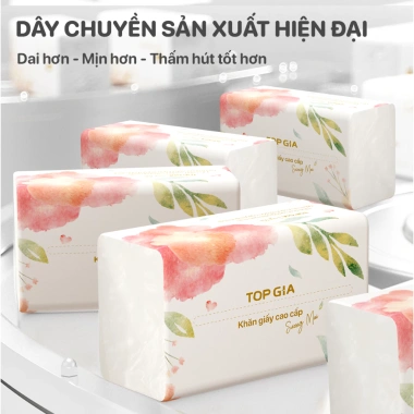 Thùng 15 bịch giấy sương mai TopGia 460 tờ 4 lớp mềm mịn, siêu dai, thấm hút - 111.000đ 2 Thùng 15 bịch giấy sương mai TopGia 460 tờ 4 lớp mềm mịn, siêu dai, thấm hút - 111.000đ 2