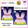 Thùng 16 gói Băng vệ sinh Diana COMFY NIGHT Size S-M & M-L 2 miếng gói 479.000