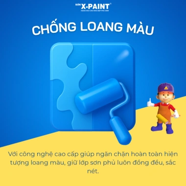 Thùng 18kg Sơn Chống Thấm X-Paint S9.000CTM - Phủ Tối Đa, Bảo Vệ Mọi Bề Mặt 7