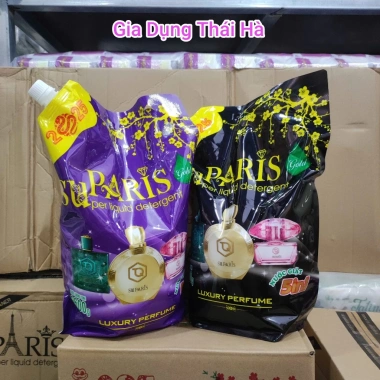 Thùng 2 túi Nước Giặt SU PARIS Luxury Perfume 5 trong 1, Hương Nước Hoa, 7,2 lít - Giá chỉ 54.500₫ 7