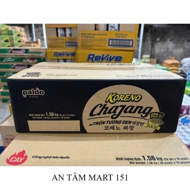 Thùng 20 gói Mỳ Korenó - Tương Đen, Đỏ Cay, Lẩu Thái - Giá chỉ 123.480 VND, giảm sâu