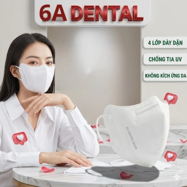Thùng 200-100 Khẩu trang 6A 4 lớp kháng khuẩn, chống UV, che kín mặt - 59.400đ 6