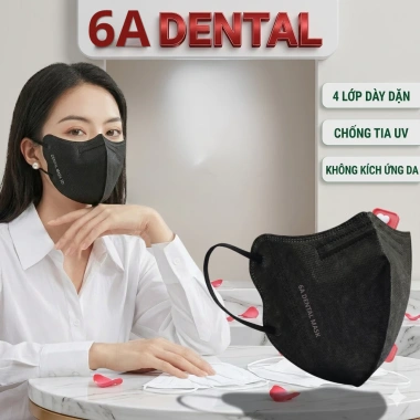 Thùng 200-100 Khẩu trang 6A 4 lớp kháng khuẩn, chống UV, che kín mặt - 59.400đ 7