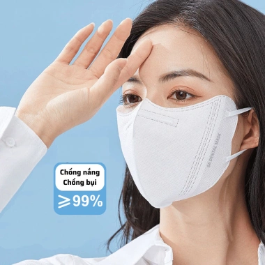 Thùng 200-100 Khẩu trang 6A 4 lớp kháng khuẩn, chống UV, che kín mặt - 59.400đ 9