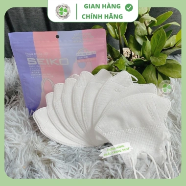 Thùng 200 Cái Khẩu Trang 5D SEIKO 3 Lớp Kháng Khuẩn, Lọc Bụi Mịn, Chống UV 85.000đ