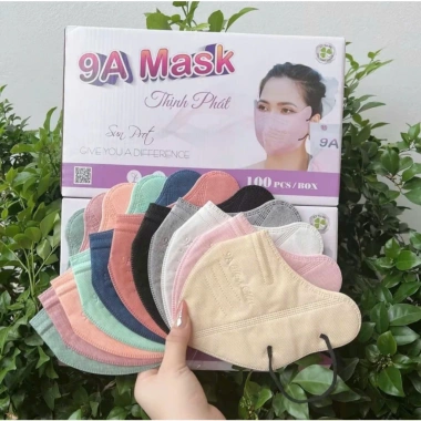 Thùng 200 Cái Khẩu Trang 9A Thịnh Phát 5 Lớp Kháng Khuẩn Chống UV Mặt To - 139k 8