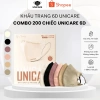 Thùng 200 khẩu trang 6D Unicare ProMask 3 lớp kháng khuẩn, chống UV, ngăn bụi mịn - Giá 118.500₫