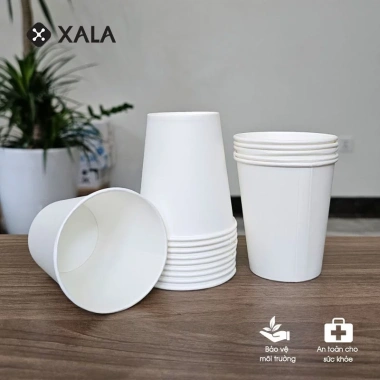 Thùng 2.000 Ly Cốc Giấy Văn Phòng 7oz 210ml Màu Trắng Dùng 1 Lần Ưu Đãi 269k