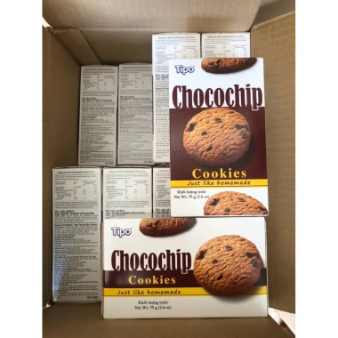 Thùng 24 bánh quy Tipo Chocochip và Bơ 75g - Giá chỉ 102.800 VND, giảm 22% 7