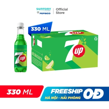 Thùng 24 chai 7Up (330ml) - Nước ngọt có gaz giải khát, SALE 3.3 giá chỉ 132.000 VND 2 Thùng 24 chai 7Up (330ml) - Nước ngọt có gaz giải khát, SALE 3.3 giá chỉ 132.000 VND 2