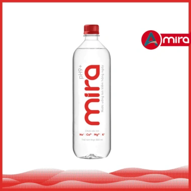 Thùng 24 chai Nước Ion Kiềm Mira 550ml - Alkaline cao cấp, cân bằng axit, hỗ trợ tiêu hoá, giá 120k