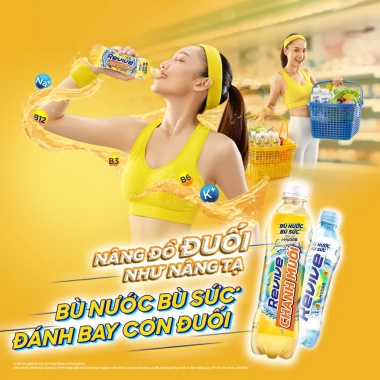 Thùng 24 chai Revive Chanh Muối 390ml – Nước điện giải thể thao giảm giá 226k