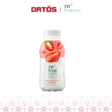 Thùng 24 chai Sữa Trái Cây TH true JUICE 300ml - Cam Dâu Chuối Việt Quất, giá 270k 3