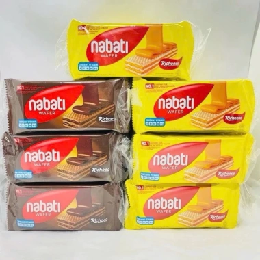 Thùng 24 gói Nabati 110g Vị Socola và Phomai - Bánh xốp thơm ngon, giá 261.210₫