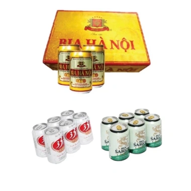 Thùng 24 lon bia Ken xanh Tiger 333 - 349.000đ, giao nhanh Sài Gòn Hà Nội