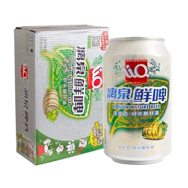 Thùng 24 lon bia Liquan 300ml vị nhẹ dễ uống - Giá chỉ 90.000đ, giao Hà Nội