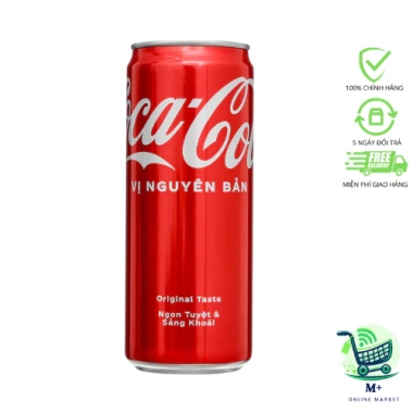 Thùng 24 lon Coca Cola 320ml Vị Nguyên Bản Giá ưu đãi 244.000 VND 3