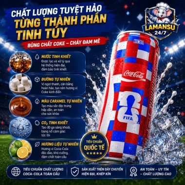 Thùng 24 lon Coca-Cola Original 320ml - Nước Ngọt Giải Khát, Giá chỉ 62.000₫ 5