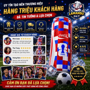 Thùng 24 lon Coca-Cola Original 320ml - Nước Ngọt Giải Khát, Giá chỉ 62.000₫ 7