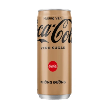Thùng 24 Lon Coca-Cola Zero 320ml - Không Đường, Không Calo, Giá chỉ 269.000 VND