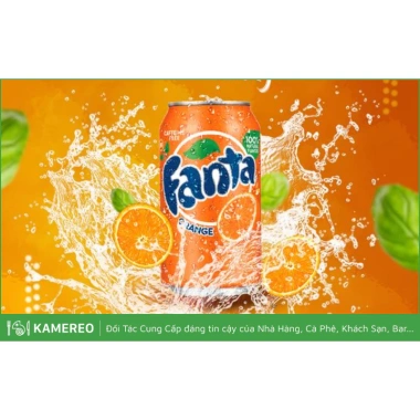 Thùng 24 Lon Fanta 320ml Hương Cam Nước Ngọt Vị Cam Mát, Chính Hãng, Giá 57.000₫