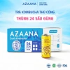 Thùng 24 lon Kombucha Azaana vị Sấu Gừng 330ml: Trà lên men tự nhiên giảm giá 22%
