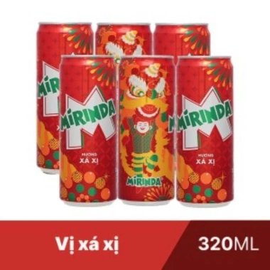 Thùng 24 lon Mirinda Xaxi 330ml - Mẫu Xuân 2.025, Giá ưu đãi 226.999 VND 5