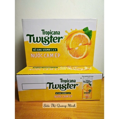 Thùng 24 lon Nước Cam Ép Twister 235ml - Giá chỉ 57.000đ, Giảm tới 21% 3