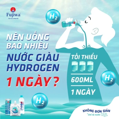 Thùng 24 Lon Nước Hydrogen Fujiwa 330ml - Tiêu hoá, ruột, giải độc gan - 84.280₫ 6
