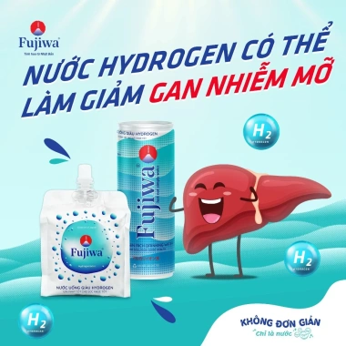 Thùng 24 Lon Nước Hydrogen Fujiwa 330ml - Tiêu hoá, ruột, giải độc gan - 84.280₫ 9