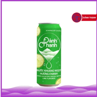Thùng 24 lon Nước Khoáng Ngọt Chanh Có Gas 330ml Đảnh Thạnh - Giàu khoáng, giá 51.840₫ 4