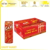 Thùng 24 lon Nước ngọt có ga Sá Xị Chương Dương Sleek 320ml Giá ưu đãi 215.000₫ Gahymart