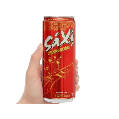 Thùng 24 lon Nước ngọt Sá Xị Chương Dương 320ml Giá tốt 220.091 VND