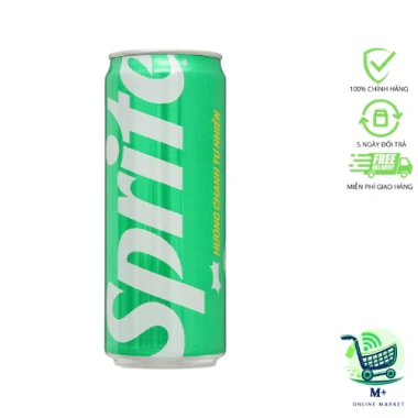 Thùng 24 Lon Nước Ngọt Sprite Vị Chanh 320ml - Giá ưu đãi 205.000 VND giải khát